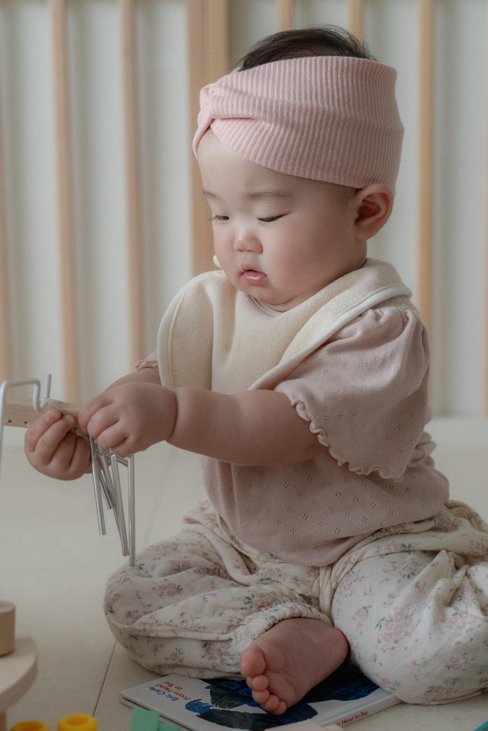 dánda terry bib (단다 테리빕) - cream