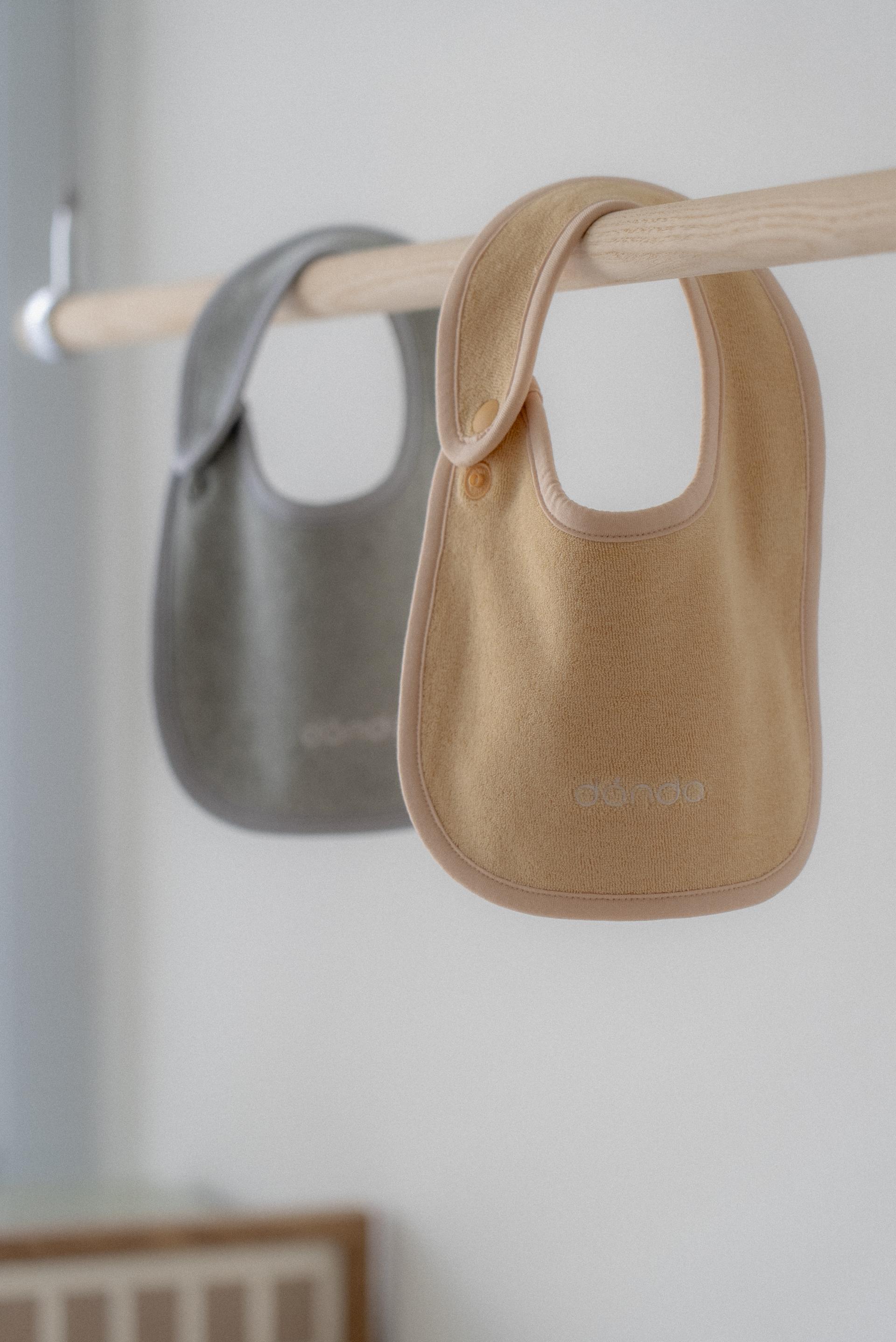 dánda terry bib (단다 테리빕) - gray