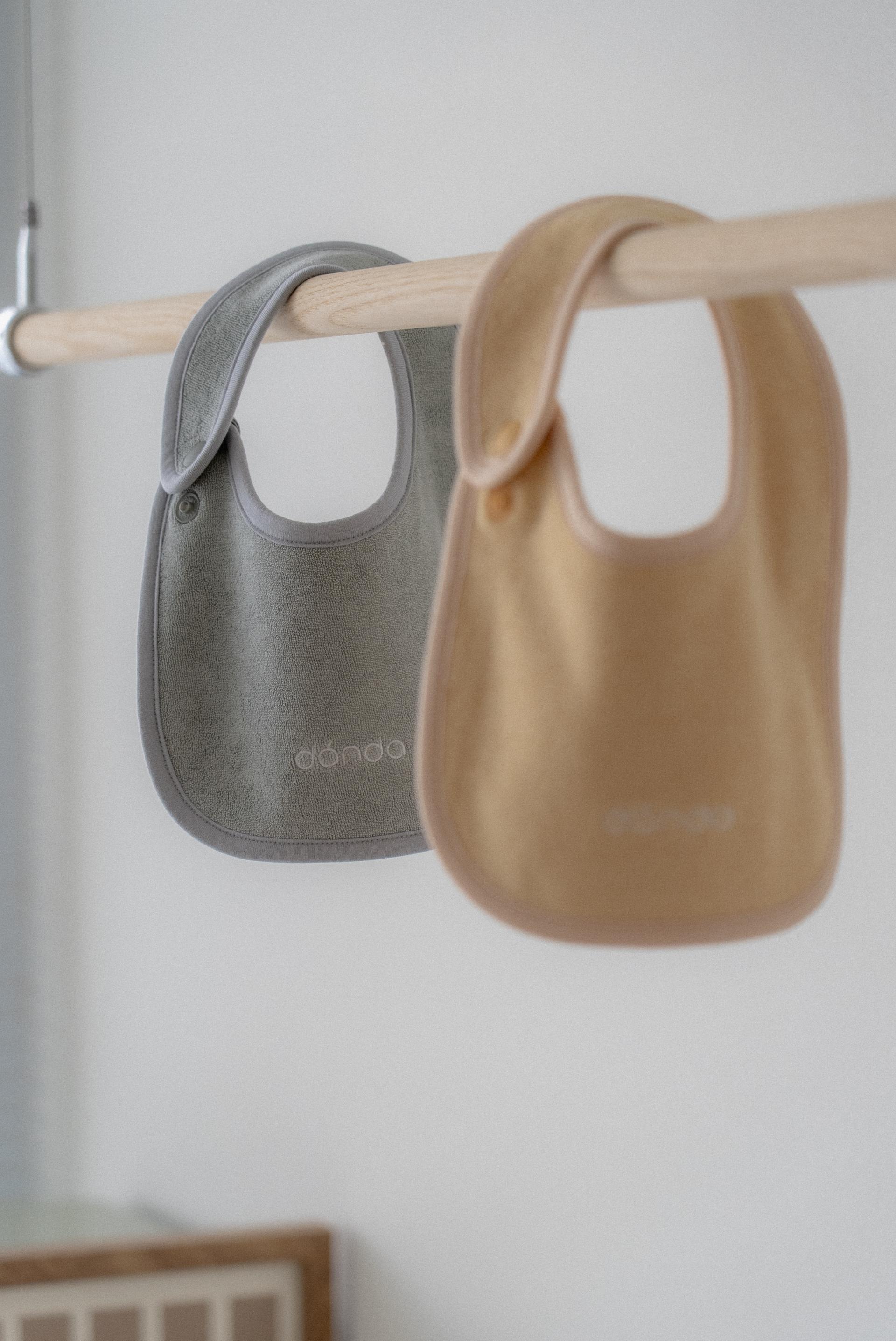 dánda terry bib (단다 테리빕) - gray