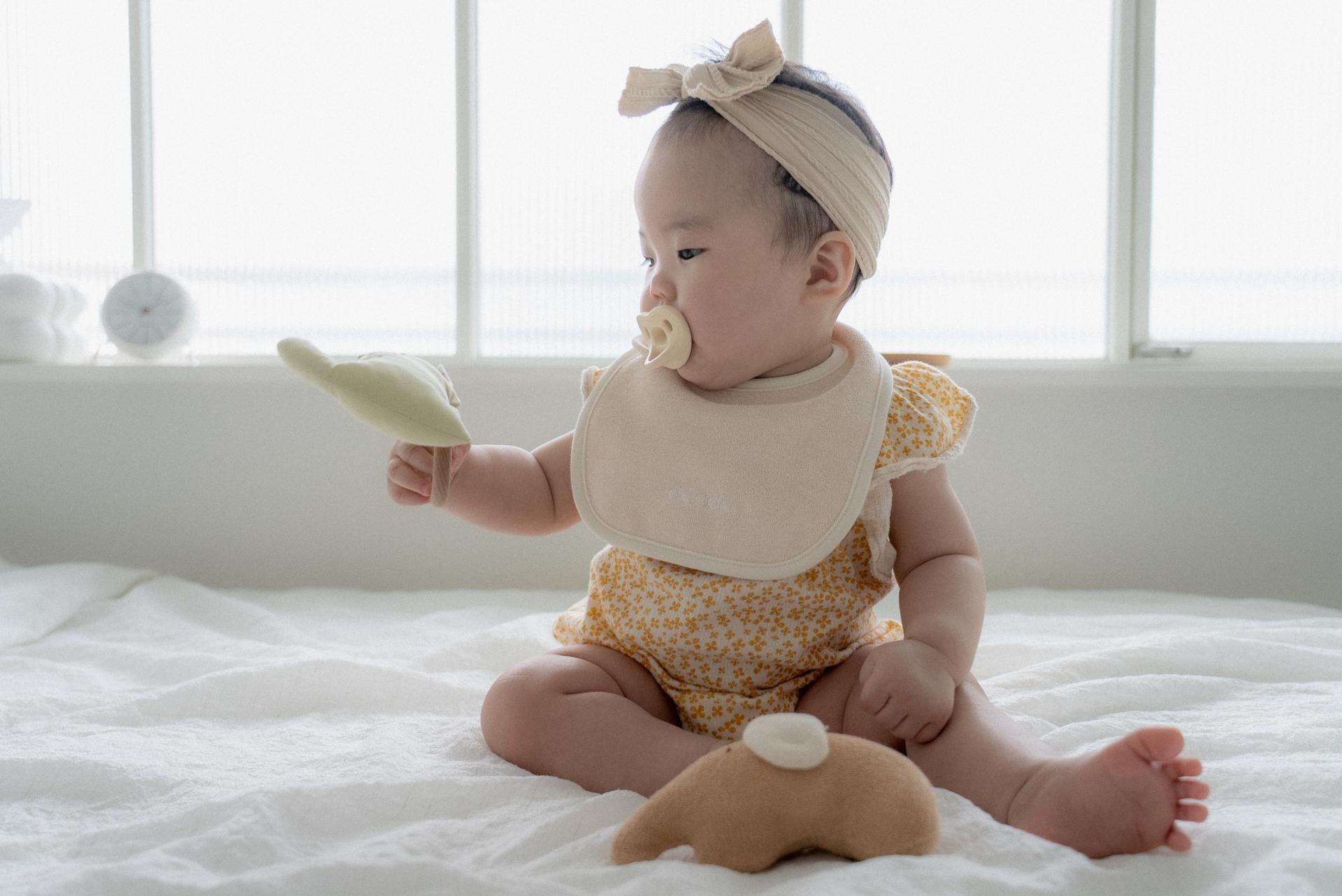 dánda terry bib 3 colors set (단다 테리빕 3종)