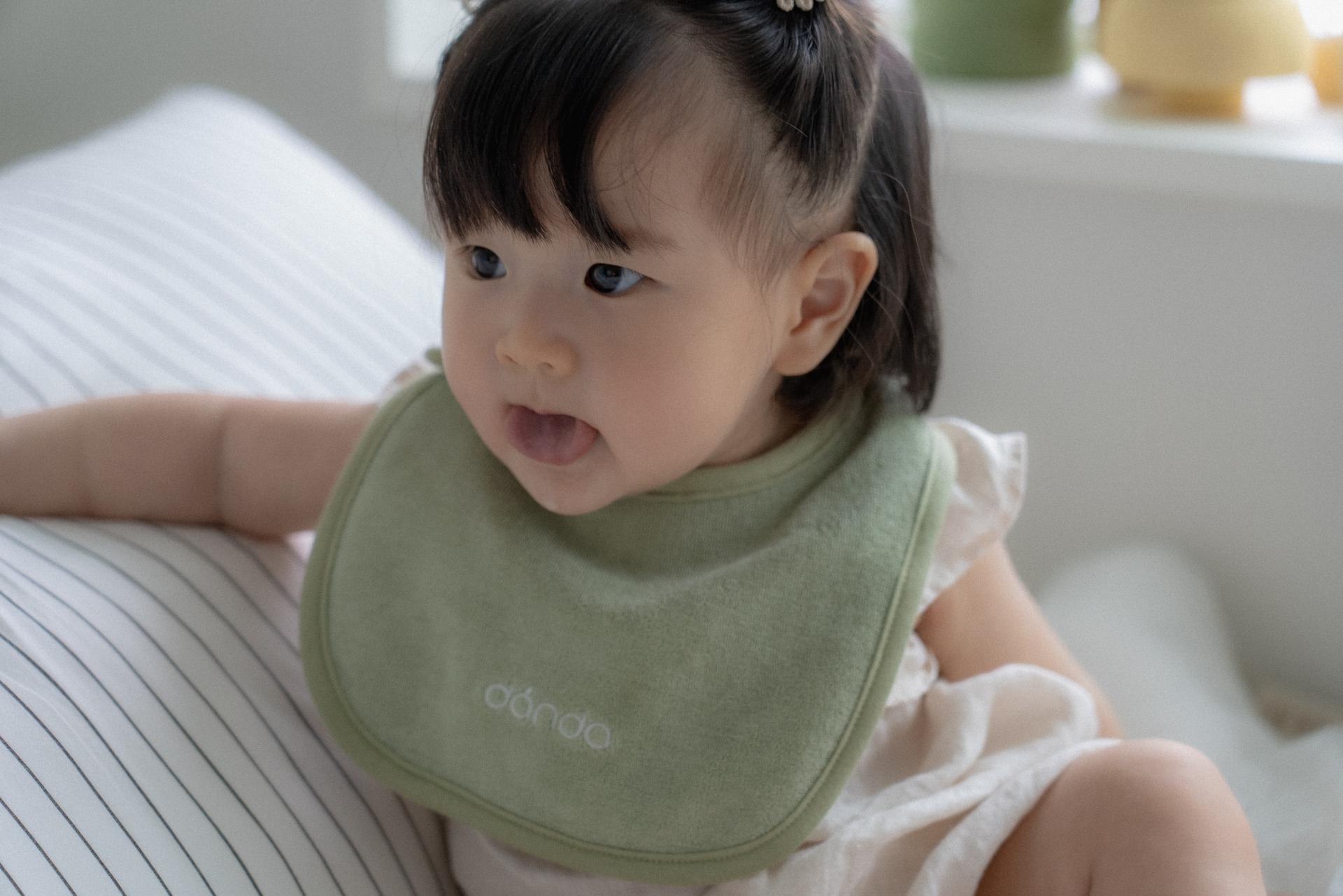 dánda terry bib 3 colors set (단다 테리빕 3종)