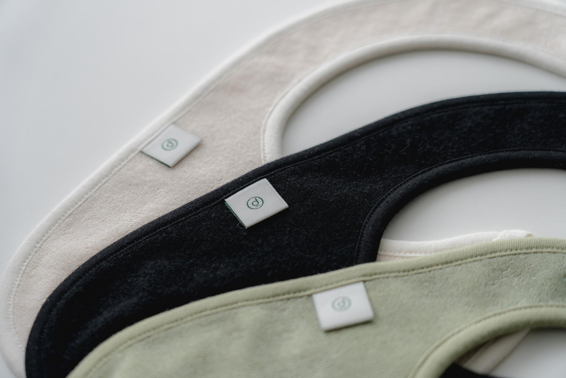 dánda terry bib (단다 테리빕) - olive