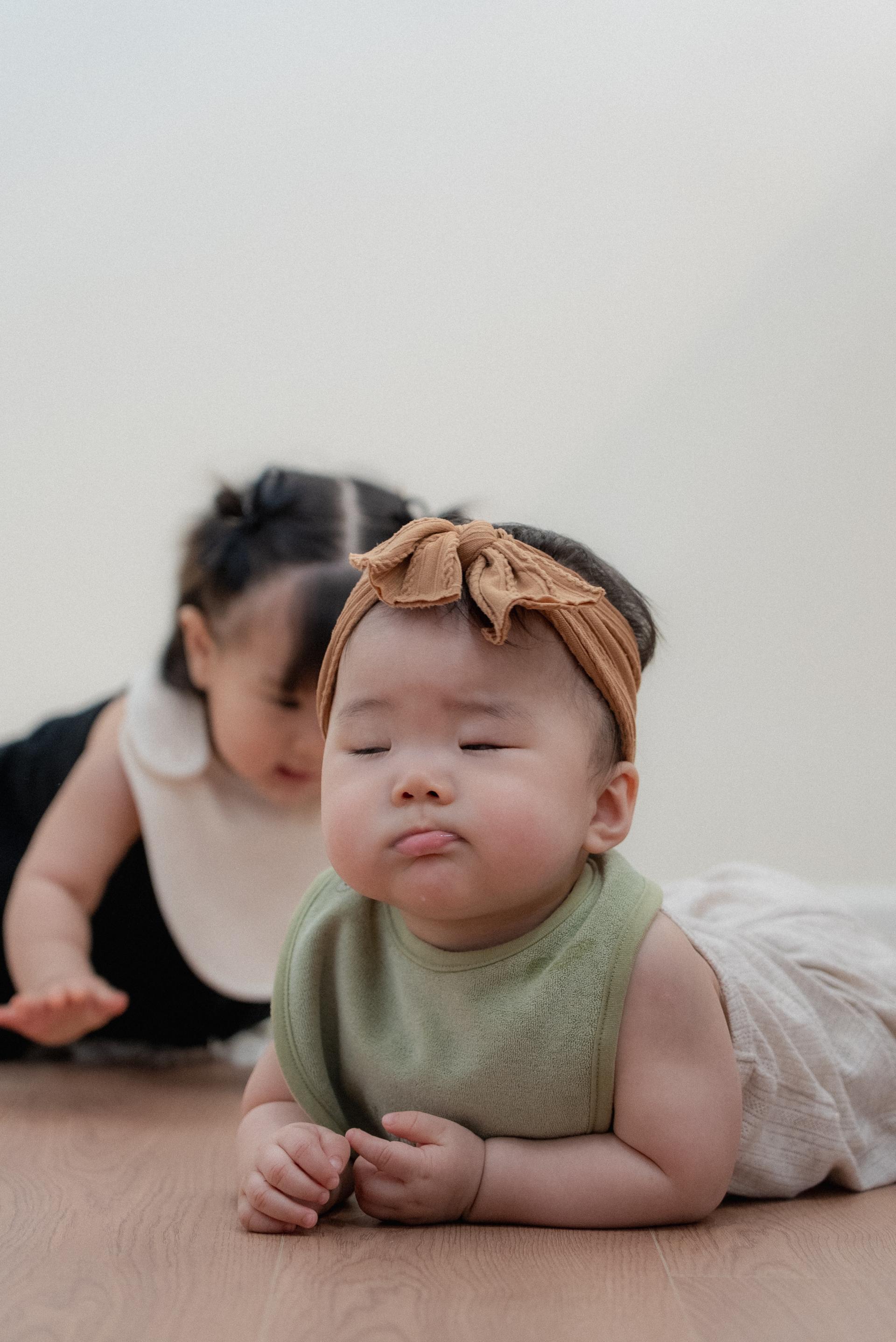 dánda terry bib (단다 테리빕) - olive